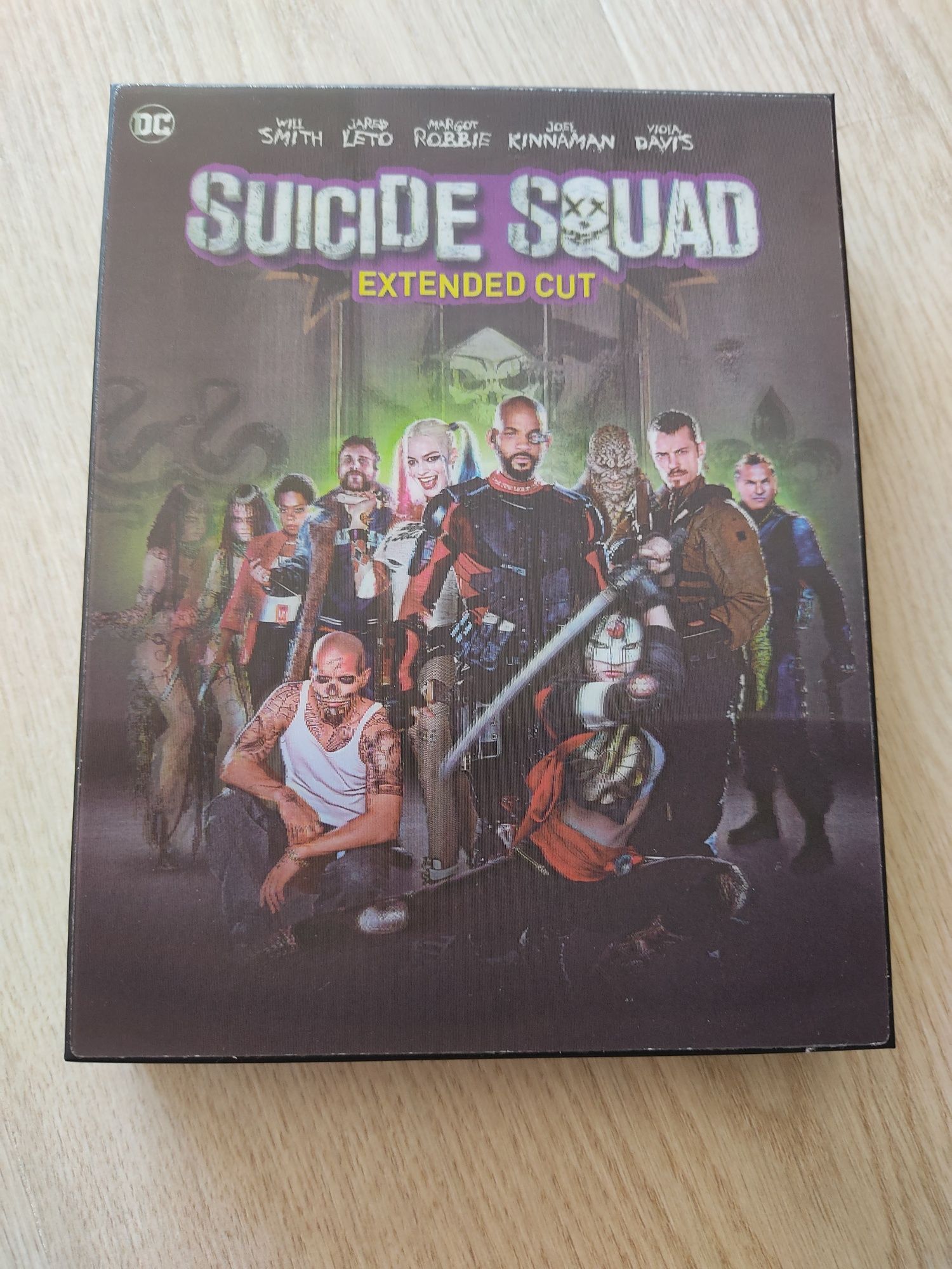 Suicides Squad Steelbook bluray Hdzeta