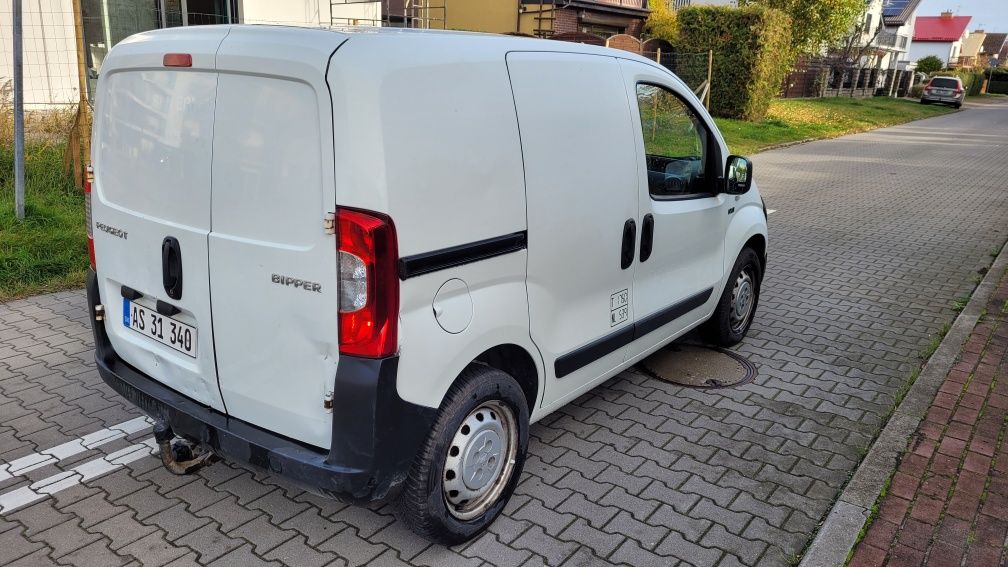 2015r 204tys.km Peugeot Bipper hak grzfotel nowy rozrząd 1,3 75KM