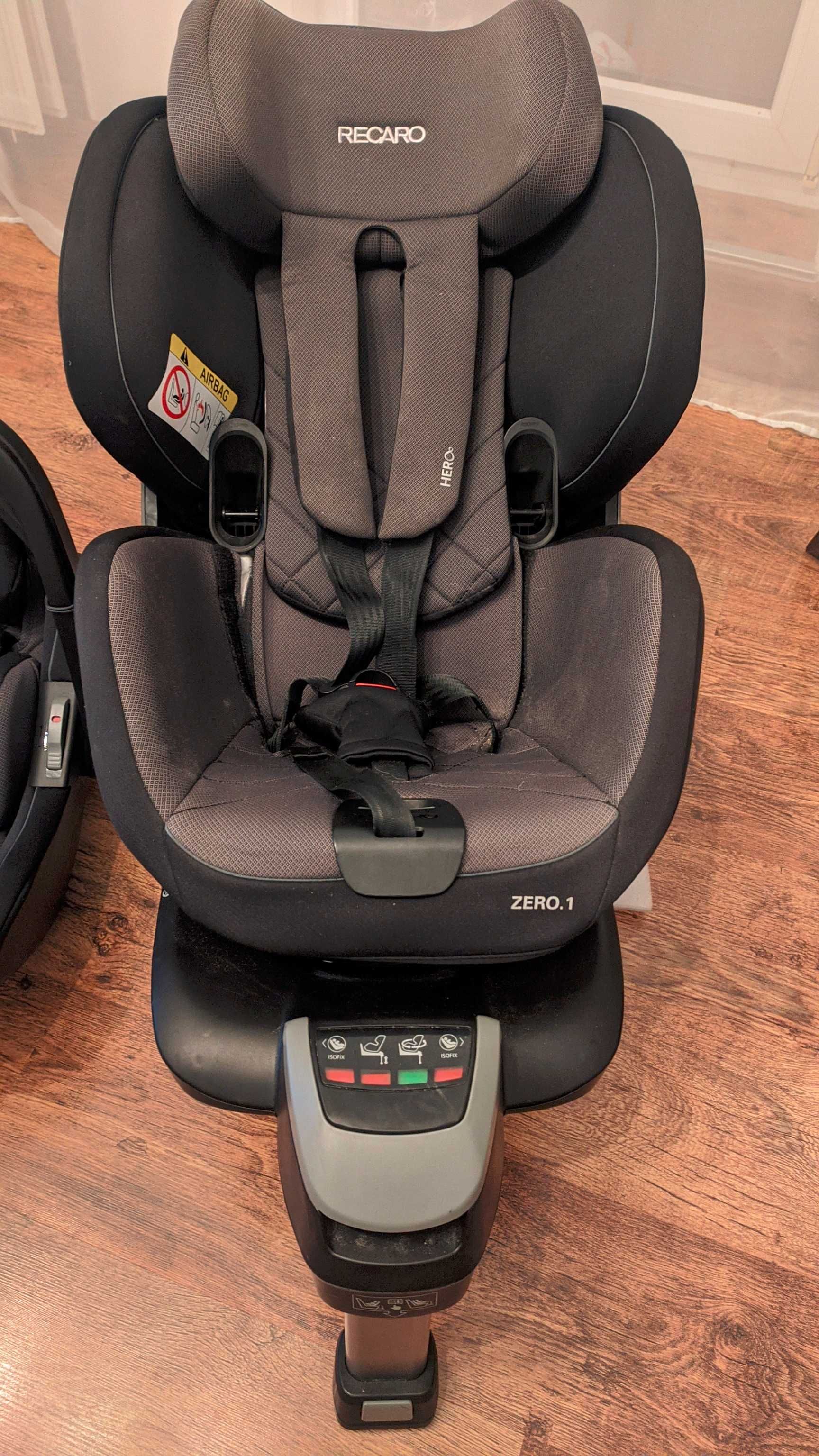 Nosidło Recaro Zero.1 + Fotelik (Baza)