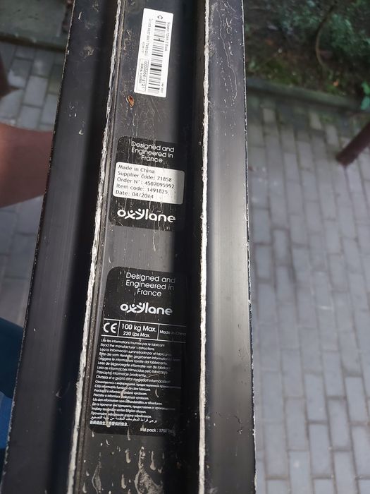 Hulajnoga duża składana mocna decathlon