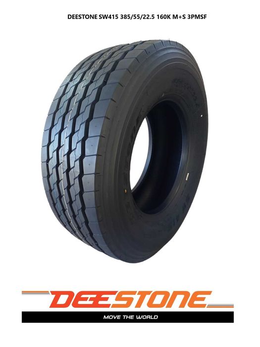 Opona DEESTONE SW415 3PMSF 385 55 R22.5