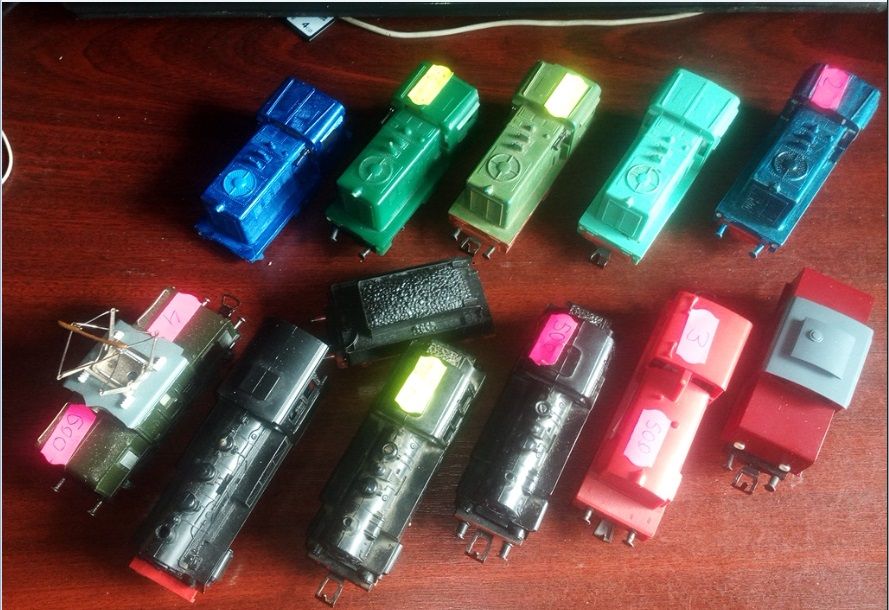 железная дорога piko 1:87 запчасти на локомотивы br80/98 резиноход