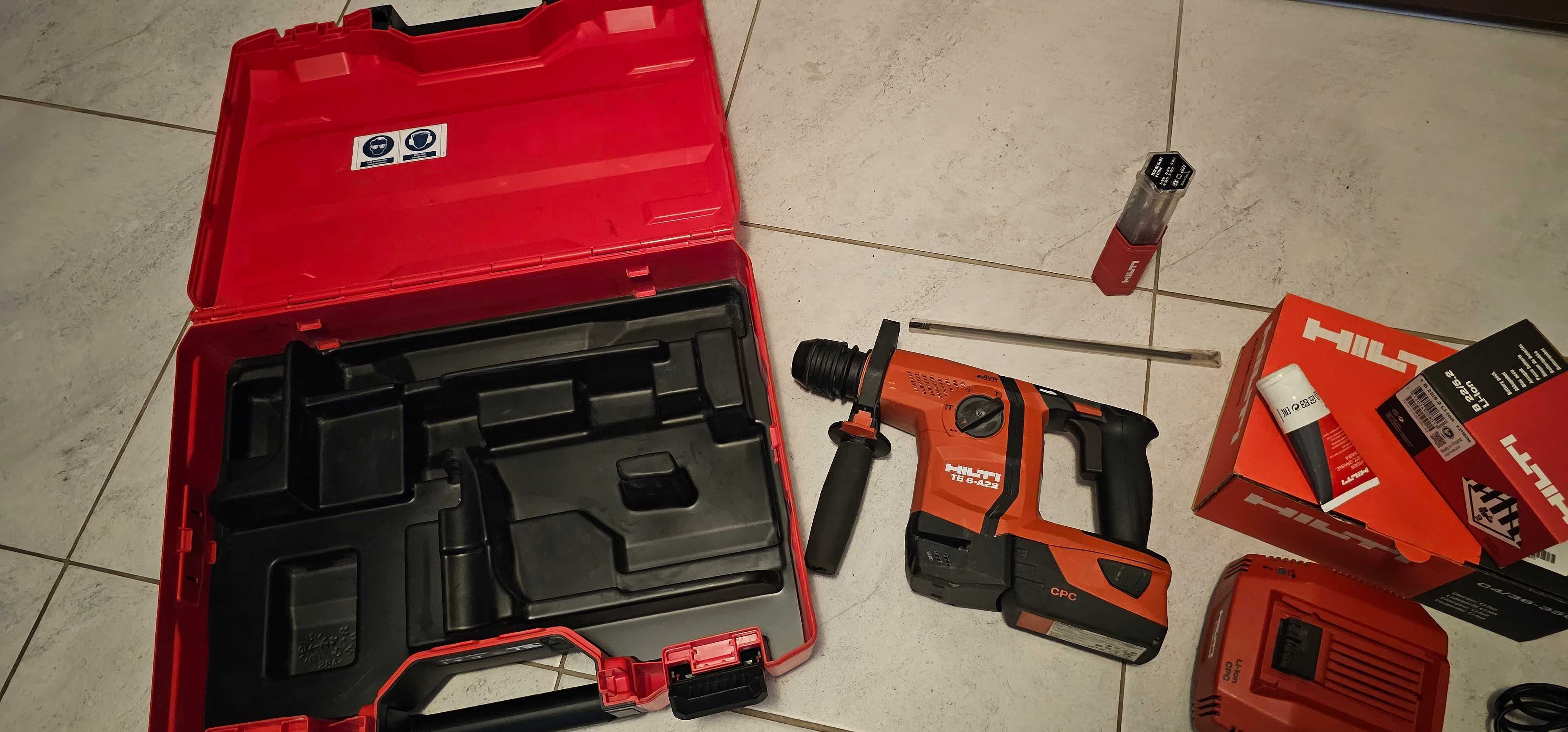 HILTI TE 6-A22 SUPER zestaw Poznań