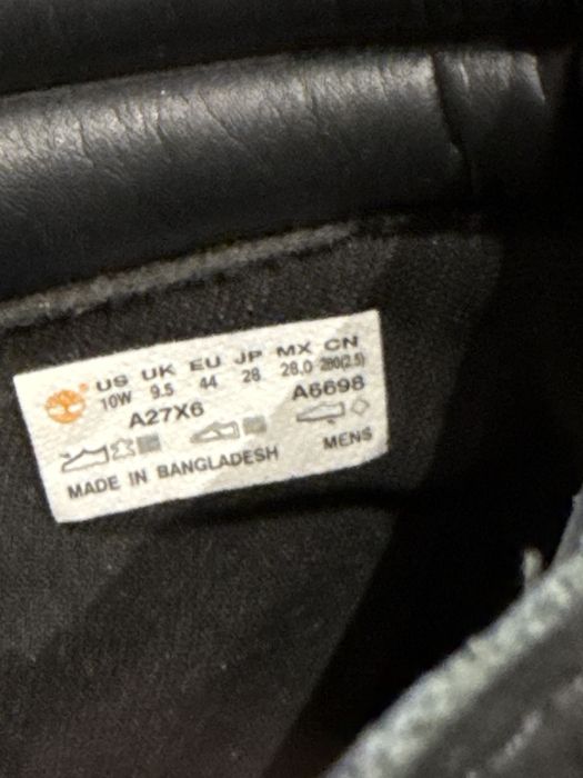 Buty męskie Timberland 6 czarne