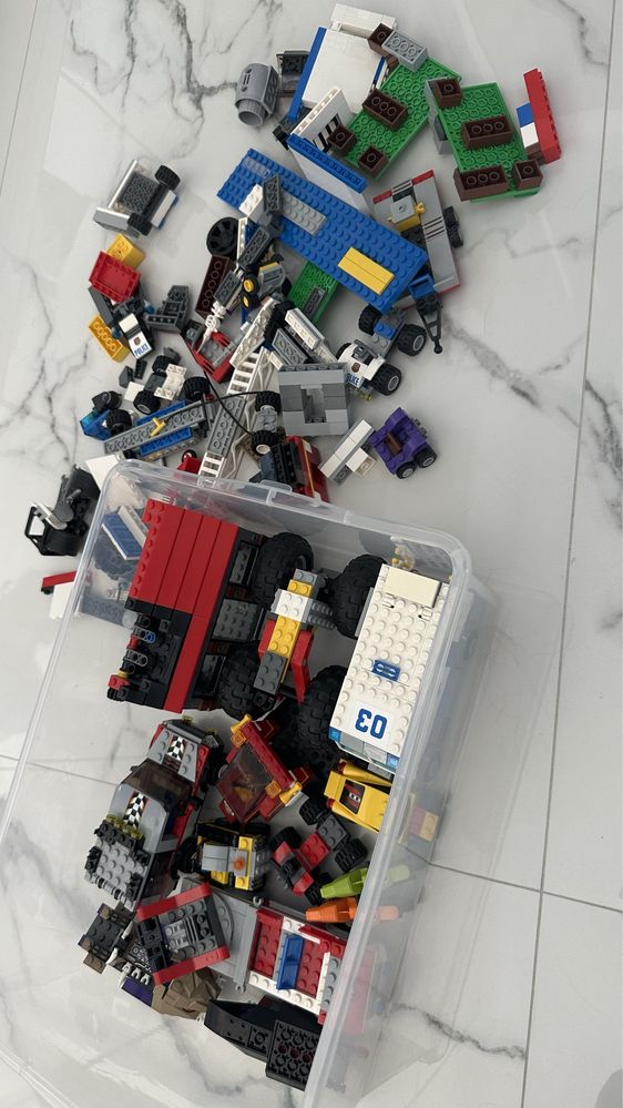 Klocki lego mix, różne zestawy