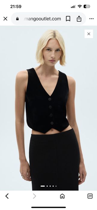 Colete da mango novo