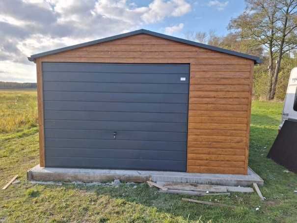 Garaż PREMIUM 4x6 Drewnopodobny inne wymiary Dostawa cała Polska
