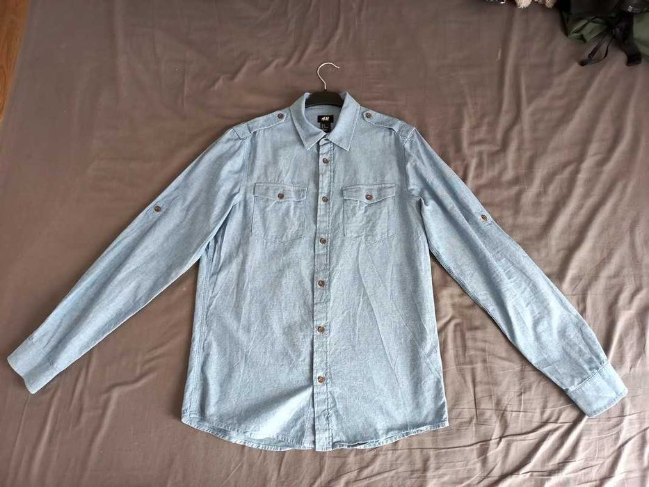 Koszula H&M  męska stan BDB roz. S