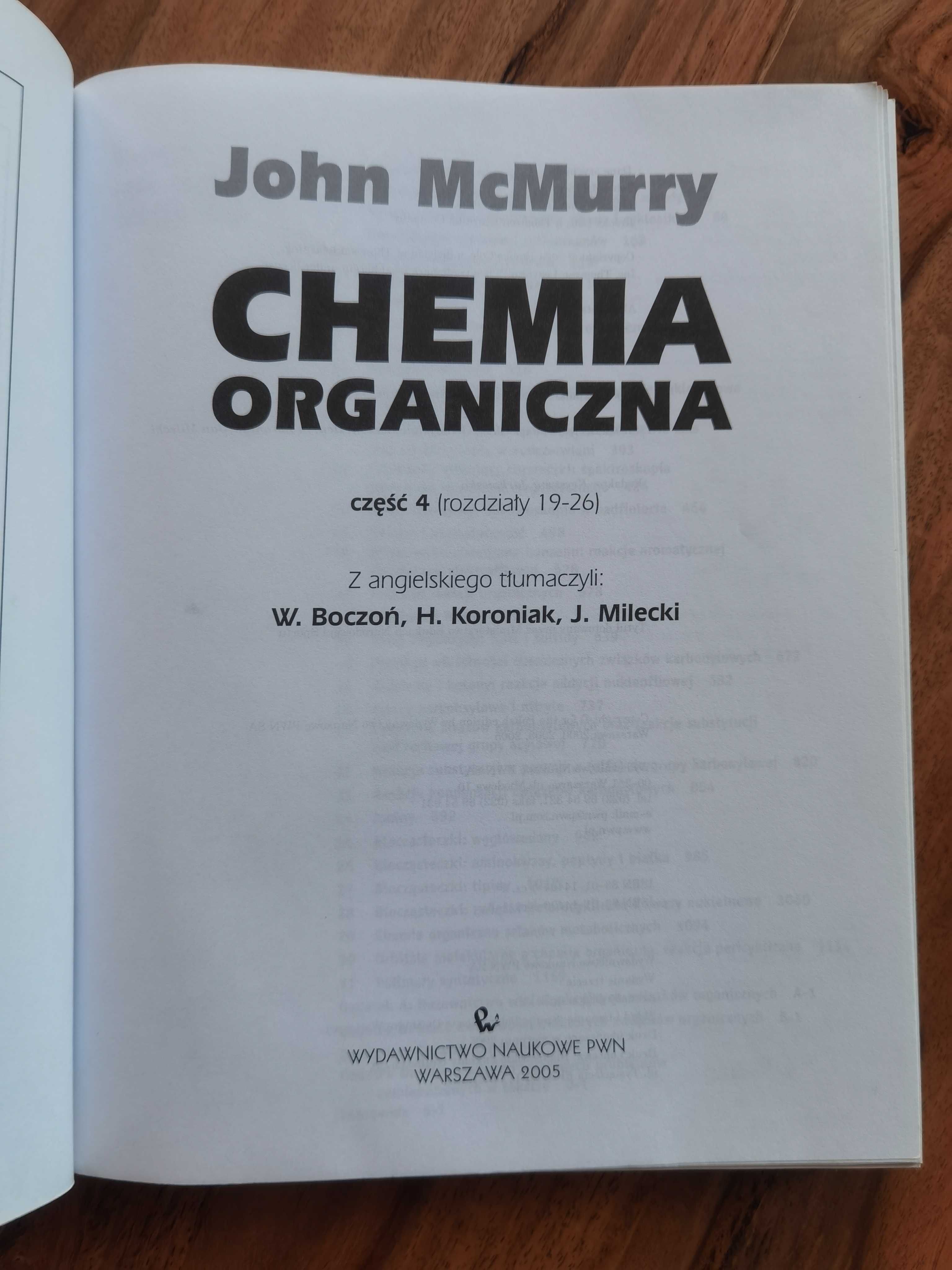 Chemia organiczna John McMurry część 4