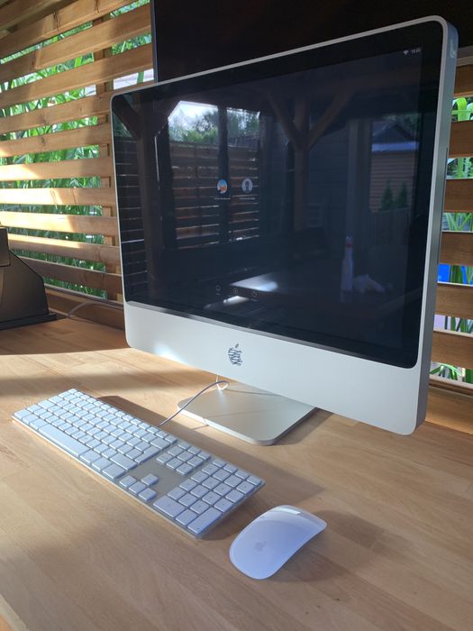 IMac 24” perfekcyjny stan nowa klawiatura i mysz komplet pudełko