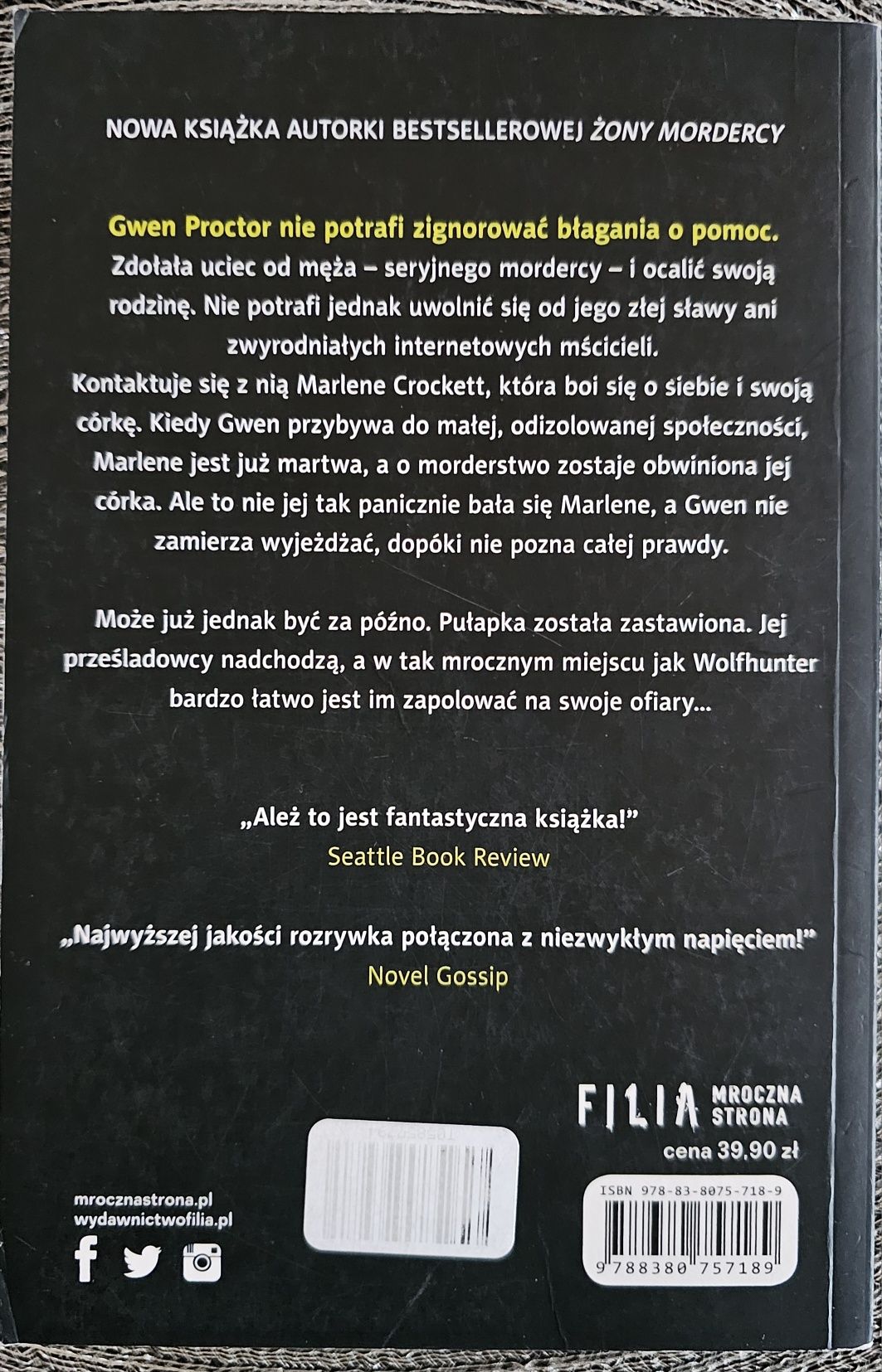 Rachel Caine, Polowanie na Mordercę Gwen Proctor nie potrafi zignorowa