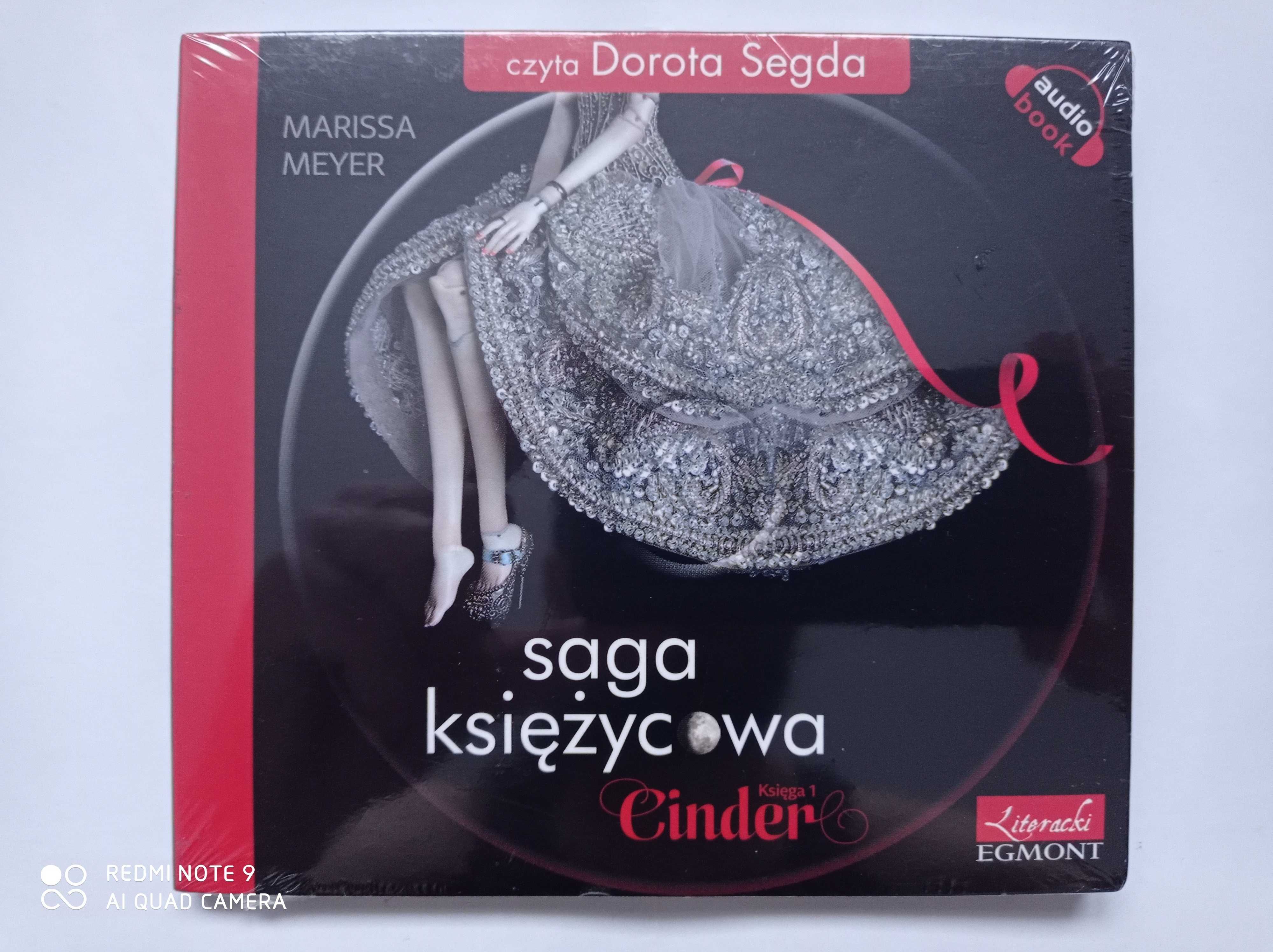 Marissa Meyer - Saga Księżycowa - Księga 1 Cinder - audiobook - nowy