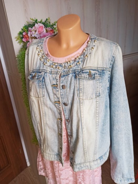 Sg Katana jeansowa 40 , L dżinsowa kurtka 40 , L