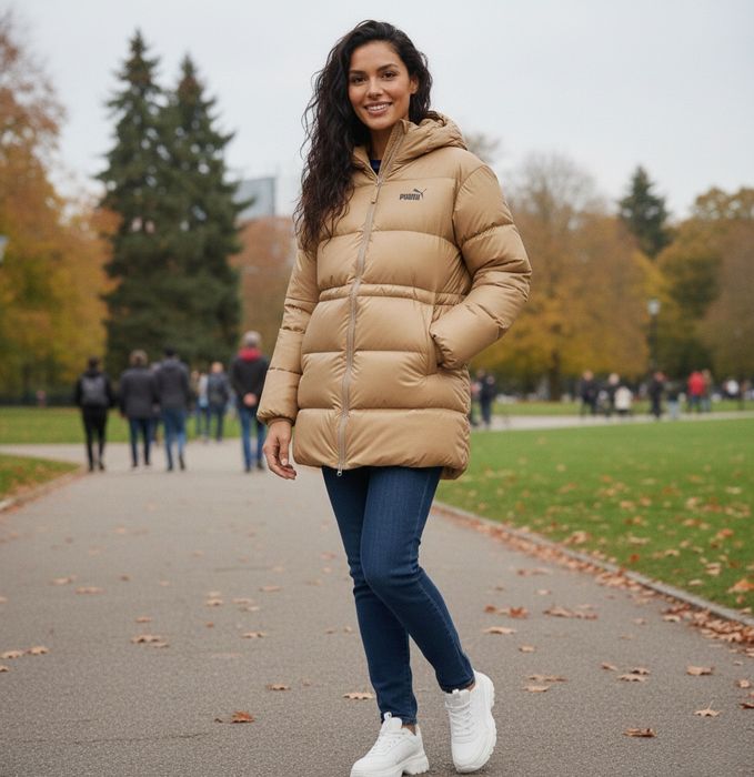 США! Жіночі пуховики Puma Style Hooded Down 675368-85 Оригінал! S,M