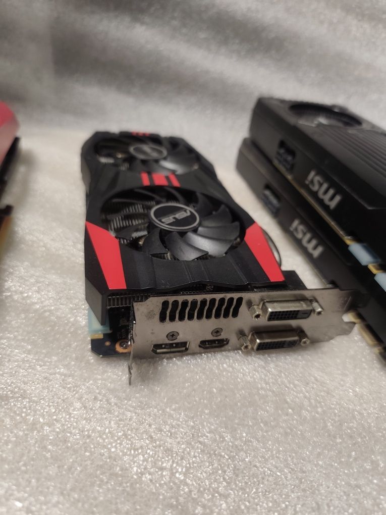 Відеокарта Palit/Asus/MSI GeForce GTX760 2Gb DDR5 HDMI,DVI,DP (2*6PIN)