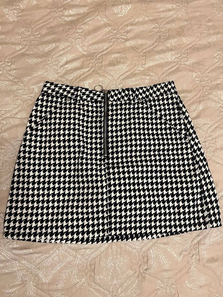 Спідниця у гусинну лапку від Topshop