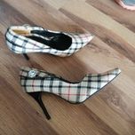 Szpilki rozmiar 38 nowe (wzórkratka)