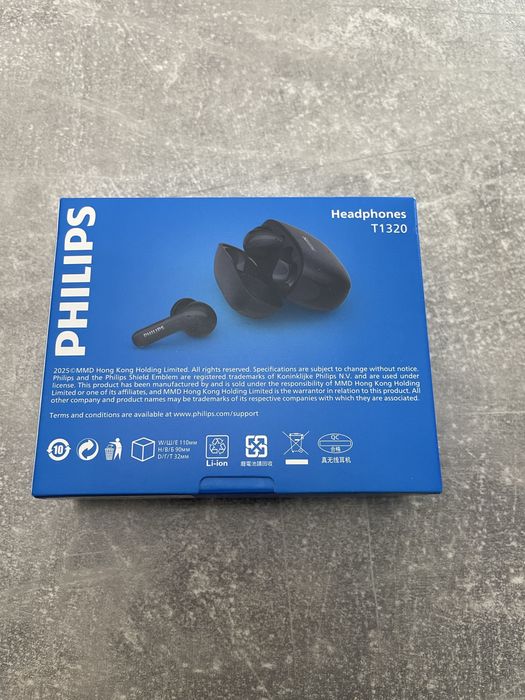 Бездротові навушники Philips TAT1320 • Шумозаглушення • 24 год роботи