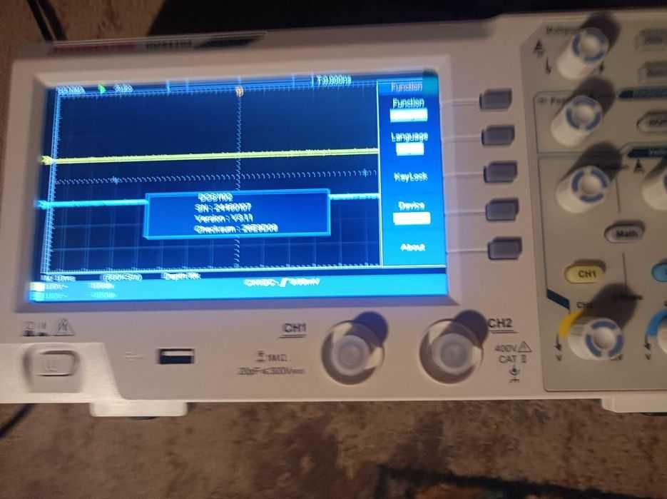Oscyloskop cyfrowy Hanmatek DOS1102 (Owon SDS1102) 1Gs/s 2x110Mhz