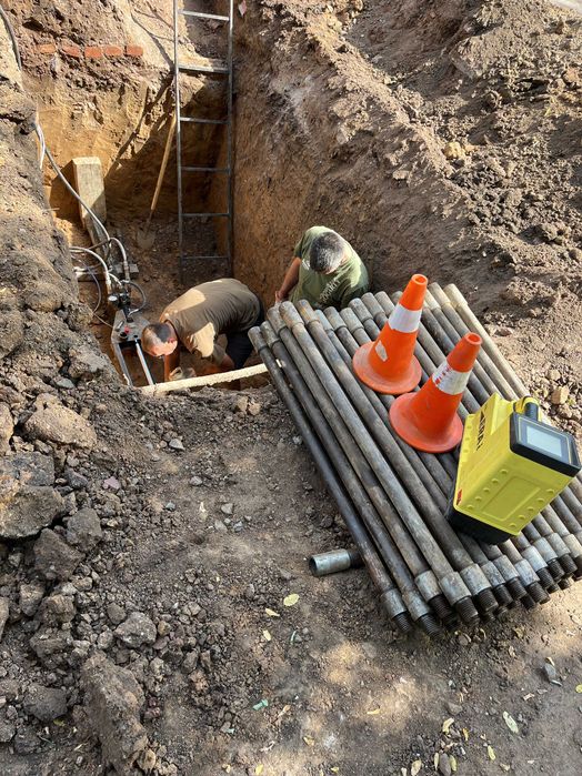 ГНБ, прокол під дорогою, прокол ґрунту, зварювання, пайка труб