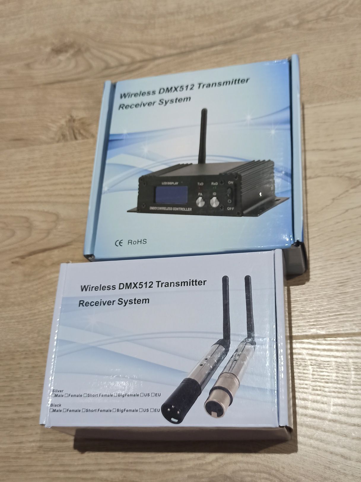 Безпровідний wi-fi DMX 512 приймач передавач Receiver Transmitter