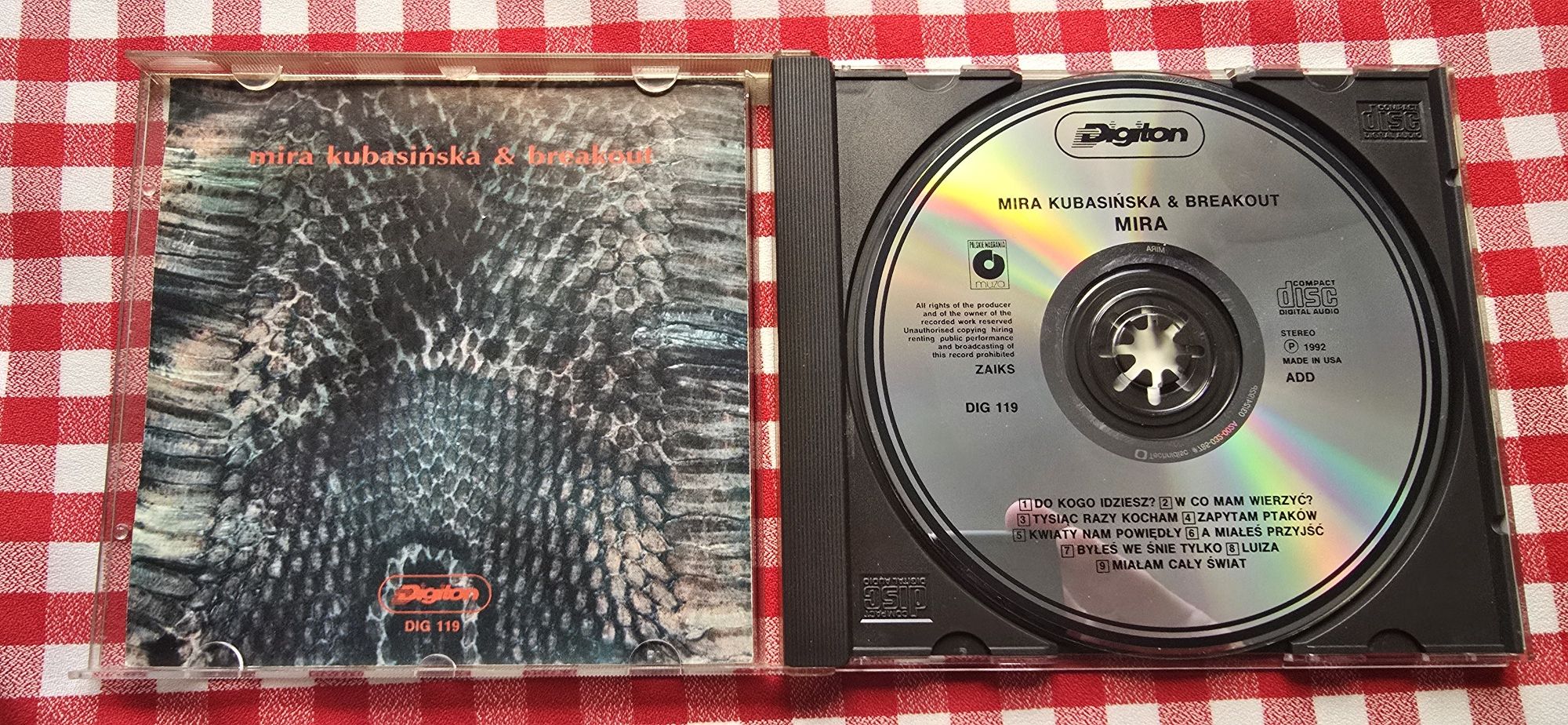 Breakout Mira Mira Kubasińska cd 92r USA