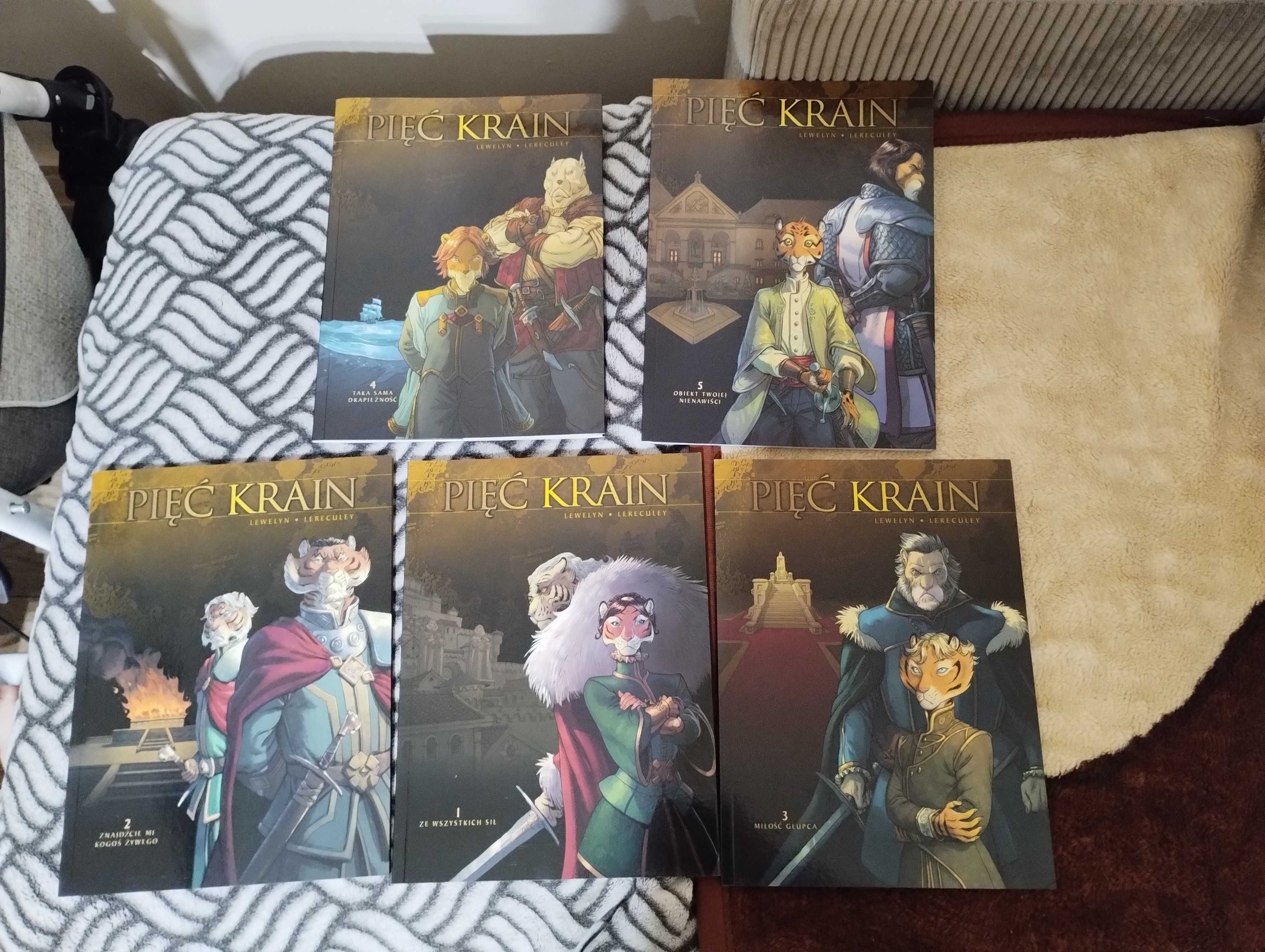 Pięć krain - Komiks od 1 do 5 tomu