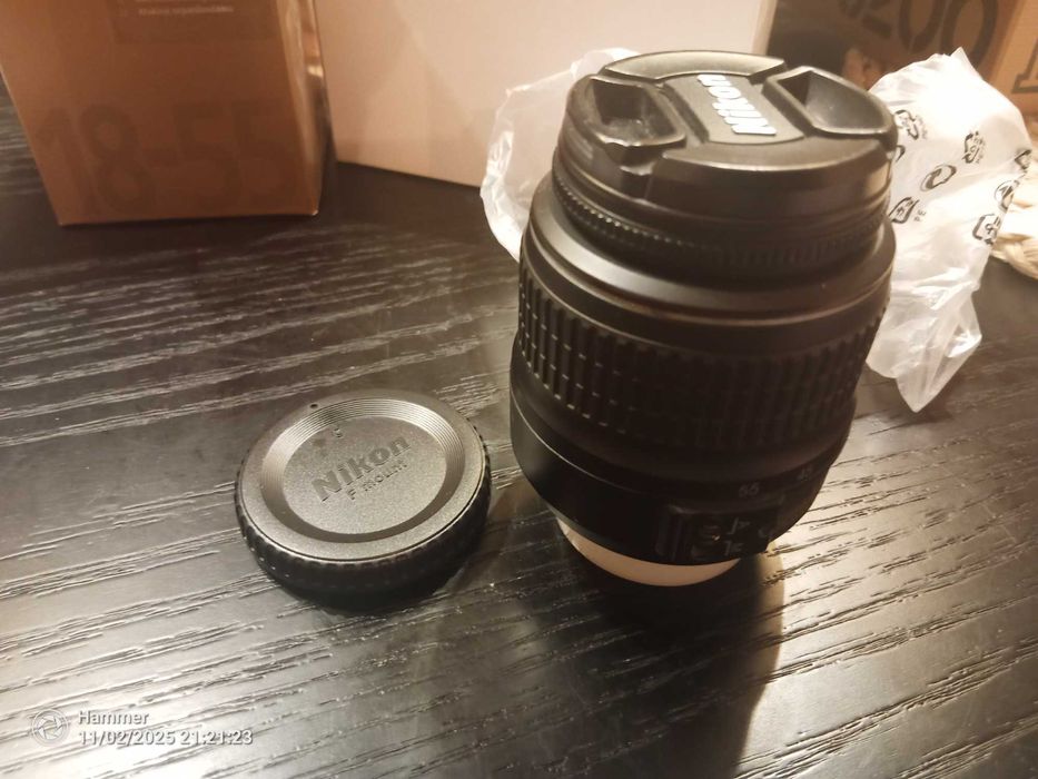 Nikon D3200 + 18-55 DX Lustrzanka cyfrowa