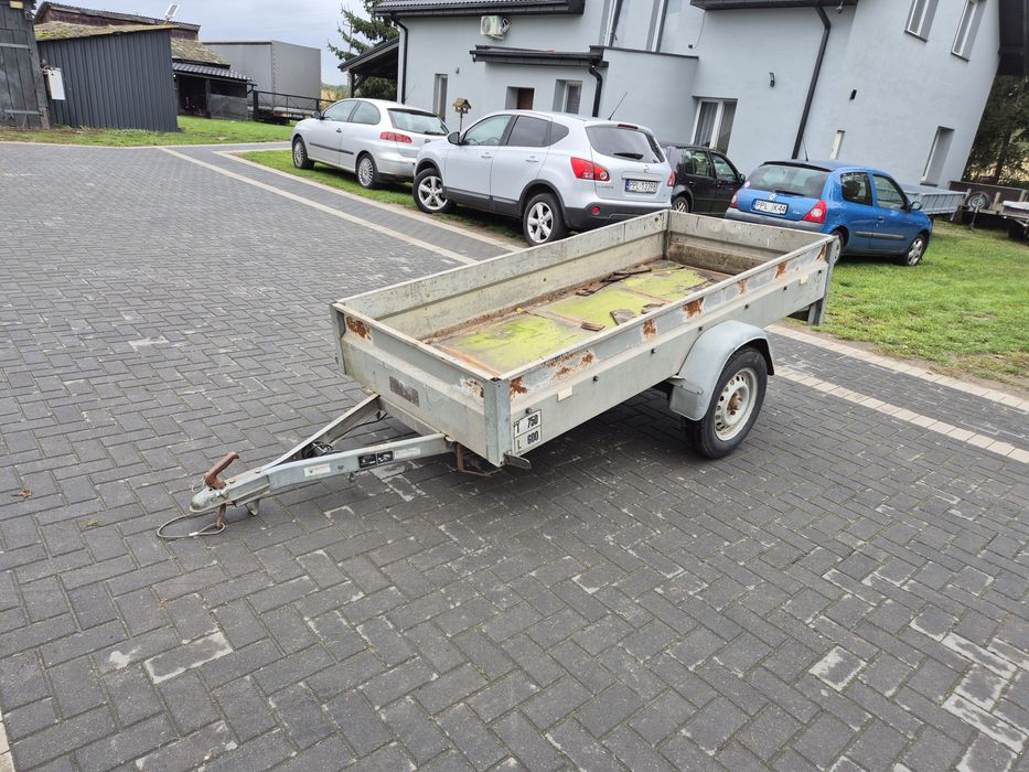 Przyczepka samochodowa Stema 2.5x1.1 kiprowana