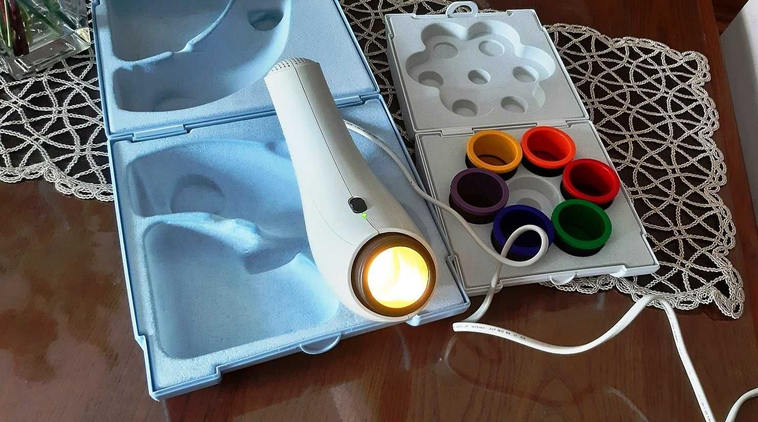 Lampa medyczna Bioptron Compact III Zepter z koloroterapią 6szt