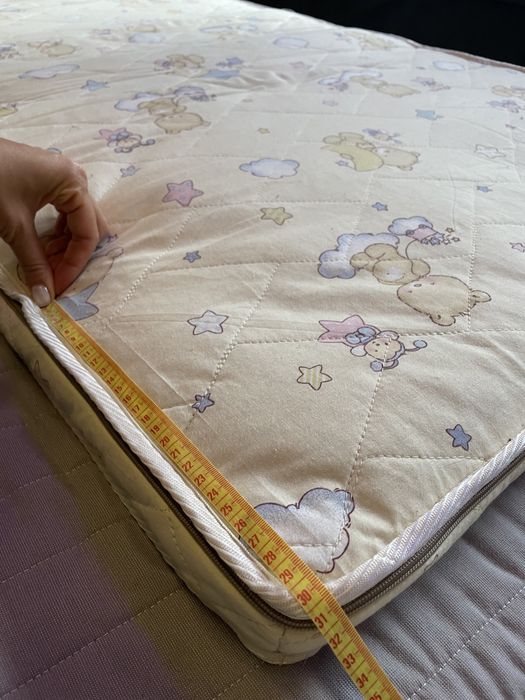 Dziecięcy Materac lniany len. 180 x 80 x 5 cm