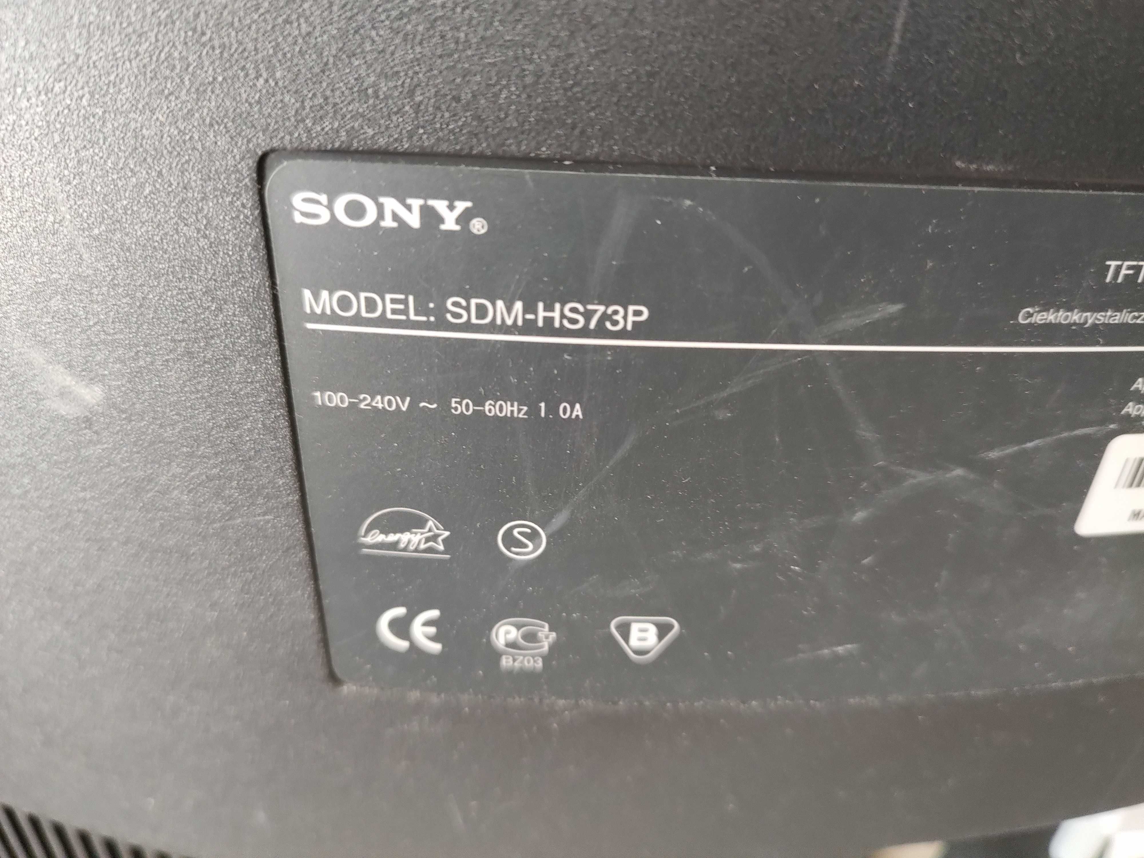 monitor sony sdm-hs73p