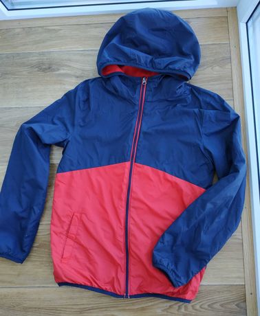 Курточка, ветровка на флисовой подкладке для мальчика 10-12 лет, р.152