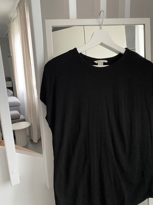 Bluzka Tshirt Czarna Basic