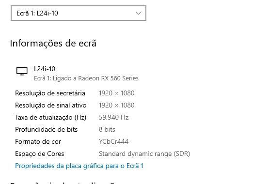 Monitor Lenovo L24I-10| 24" polegadas Full HD