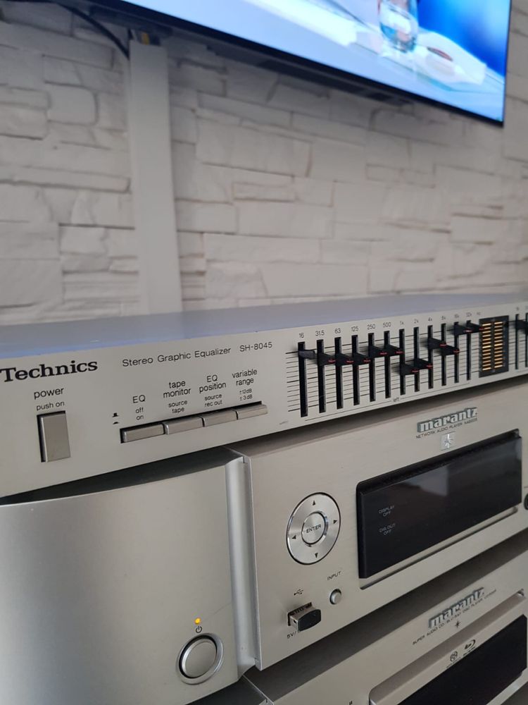 Equalizer technics SH-8045 srebrny