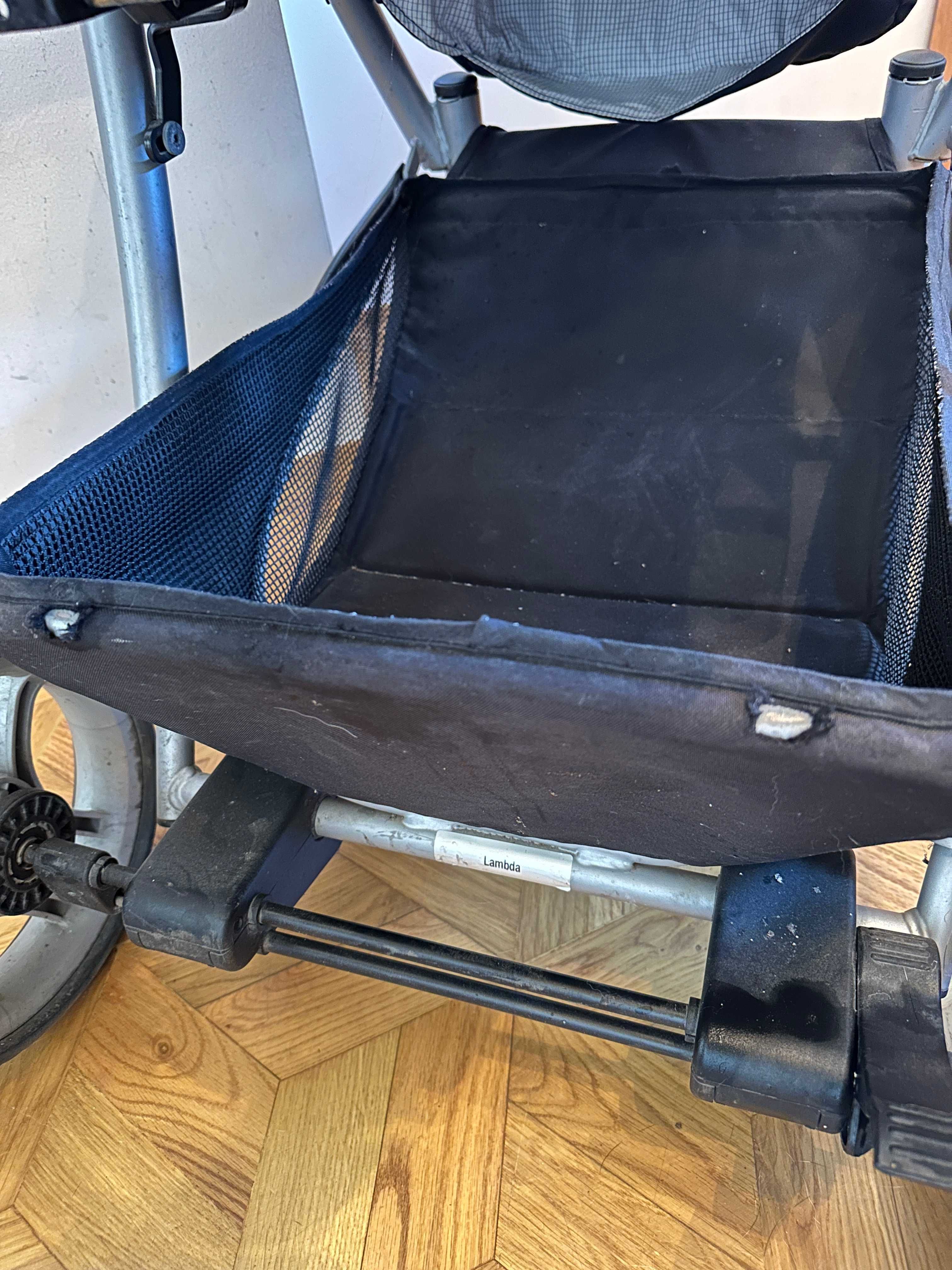 Wózek spacerówka + gondola Teutonia Lambda
