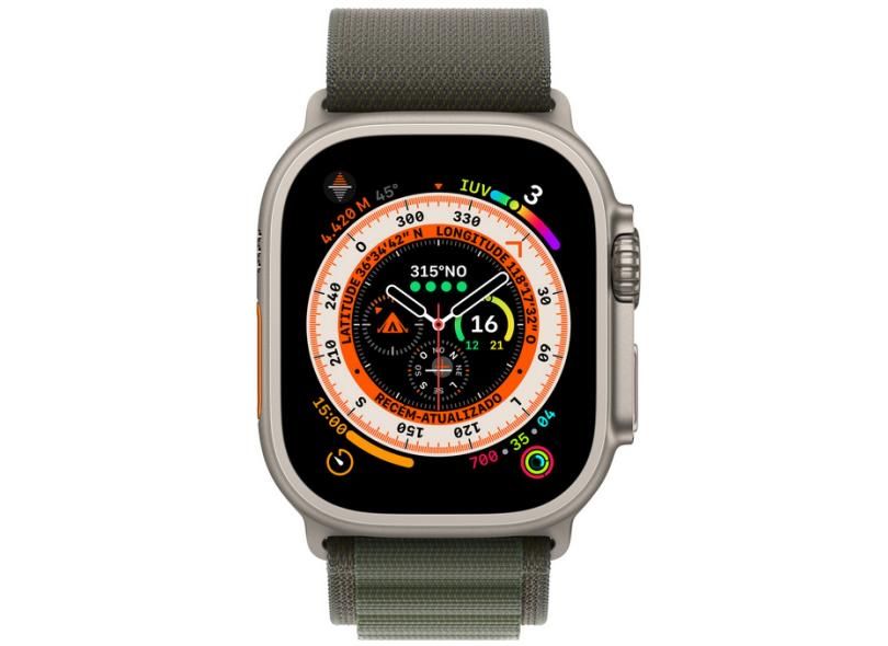 Apple watch ultra 49mm titanio com 4g praticamente novo