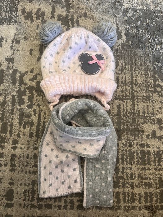 Komplet zimowy czapka + szalik