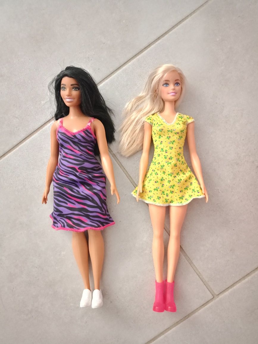 Barbie samochód terenowy + dwie lalki