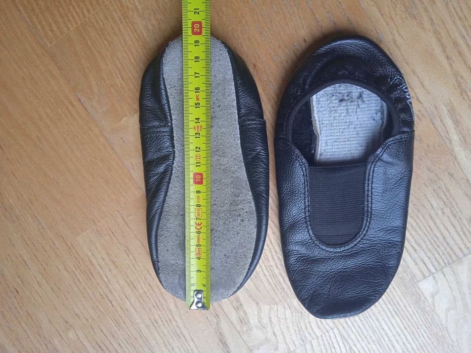 Buty na balet baletki czarne