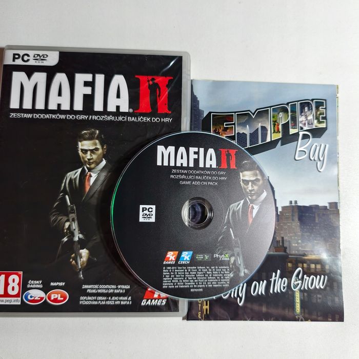 mafia ii zestaw dodatków premierowe box