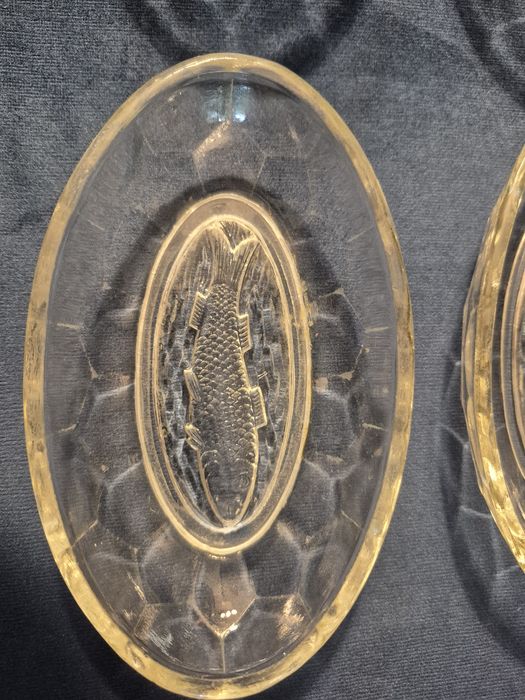 Salaterki/ sledziówki.  Komplet 4 szt