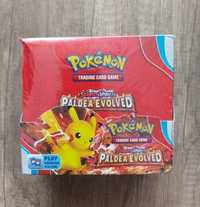 KARTY POKEMON PALDEYA EVOLVED Box XXL 360 Kart Kolekcjonerskich Nowe