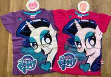 KOMPLET 2x t-shirt MY LITTLE PONY 2 bluzki 104 bluzka NOWA z metką