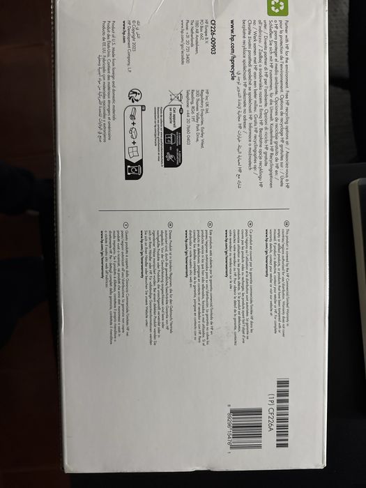 Tinteiro laserjet 26 A preto