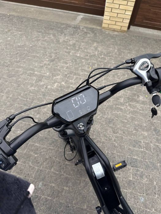 СУПЕР ХIТ‼️Електровелосипед Фетбайк E-Motion з Пас сист 1000W,60V,21Ah