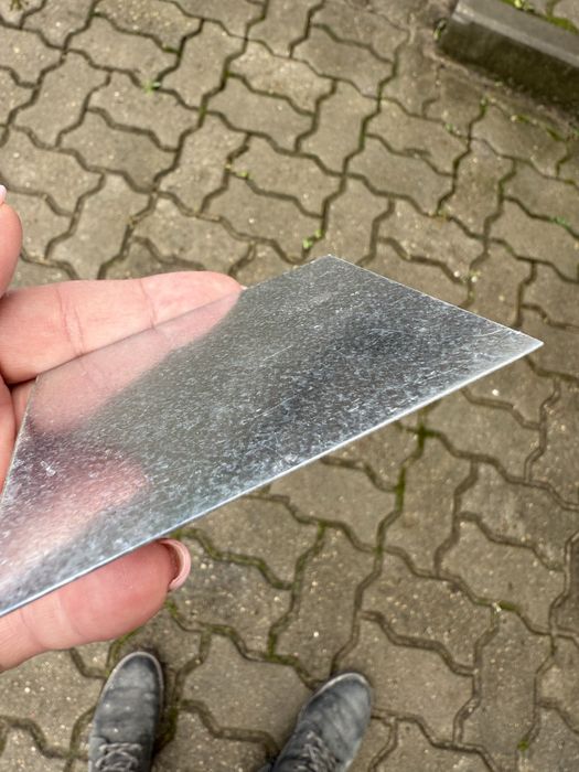 Blaszka ocynkowana 80x80 mm