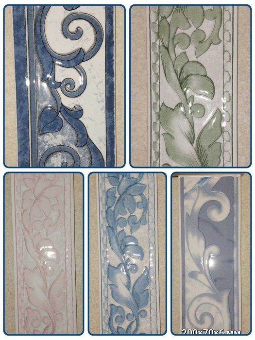 Фриз для керамічної плитки, фриз для керамической плитки