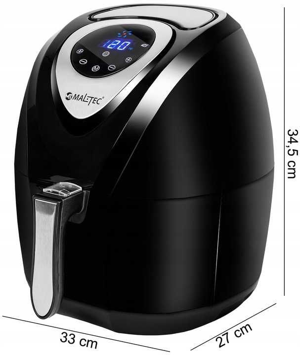 Nowa FRYTKOWNICA beztłuszczowa AIR FRYER mocna DUŻA MISA frytownica